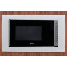 Micro-ondas Fischer Fit Line Embutir 25l Moldura Branca 220v