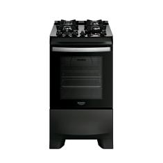 Fogão 4 Bocas Dako Supreme Black Glass Digital Bivolt