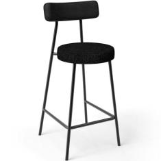 Banqueta Baixa Cozinha E Sala De Jantar Bancada Milão L02 material sin