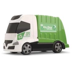 Caminhao CITY Clean Reciclagem - Orange TOYS