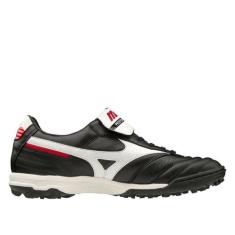 Chuteira Society Mizuno Morelia Elite As II Pro, Preto, Branco, 38