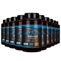 10x omega 3 fish oil meg 3 240 cps hf suplementos - HF SUPLEMENTS, POT