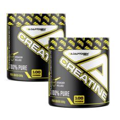 Combo 2x Creatina Monohidratada 100% Pura 300g - Adaptogen-Unissex