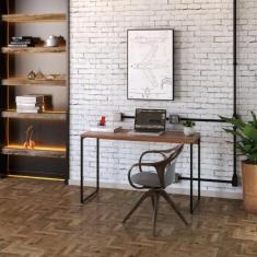 Mesa para Escritório Office 1,20m Dynamica - Compace Decor, Nogal / Es