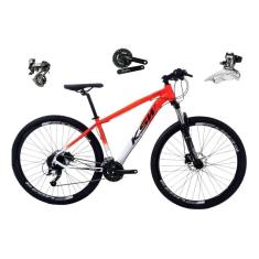 Bicicleta Aro 29 Ksw Xlt Câmbios Shimano Altus 24V Freios a Disco Hidráulicos Suspensão com Trava-Unissex