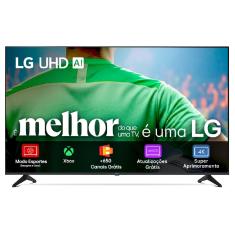 Smart TV 4K LG 43" UHD 43UA7500PSA Processador a7 Gen8 Alexa Integrado Otimizador de Jogos
