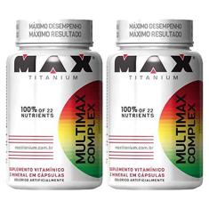 Combo 2 - Multimax Complex - 90 cápsulas - Max Titanium