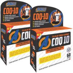 2X Coenzima Q10 Ubiquinol 200Mg Importada - 60 Softgels - Arnold Nutri
