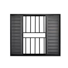 Veneziana de Correr 6 Folhas C/Grade 1.00 x 2.00 - Hale