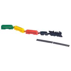 Conjunto de trem Melody Jane Dolls Houses, loja de brinquedos de berçário em miniatura