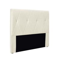 Cabeceira Cama Box Casal 140 cm Aquilla Linho Natural S04 - D`Rossi