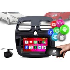 Central Multimidia Android 12 Gps 2GB + Camera + Moldura GRAND SIENA 2