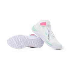 Tênis botinha unissex Exercício Funcional Konnex, Branco, Menta, Pink,