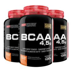 Kit 3x BCAA 4,5 100g  Bodybuilders