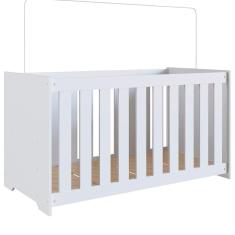 Berço Com Mosquiteiro La001 Branco Comm Branco