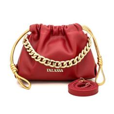 Bolsa Feminina Pequena Transversal Alça Corrente Lançamento - Talassa,