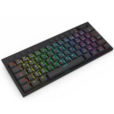 Teclado Mecânico Low Profile Gamer Redragon Horus Mini RGB Preto 60% Switch Brown K632-RGB (PT-BROWN)