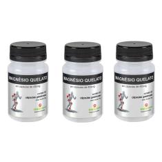 Kit 3X Magnésio Quelato 60 Cápsulas- Meissen