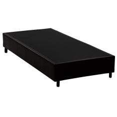 Cama Box Base Solteiro Universal Courano Black (88X188X20) - Costa Rica