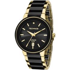 Relógio Technos Feminino Ceramic-saphire Dourado - 2115krs-4p 2115krs-4p