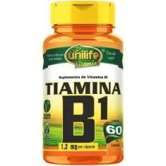 Vitamina B1 Tiamina 60 cápsulas