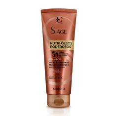 Shampoo Siàge Nutri Óleos Poderosos 250ml - Limpeza Profunda e Nutriçã