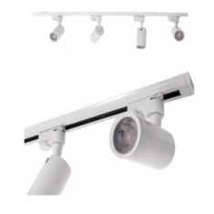 kit 2 Spot Led Branco ou Preto 10w  Para Trilho Eletrificado BQ ou BF 