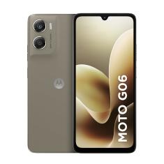Smartphone Motorola Moto g06 4G Tela 6,9” 256GB Câmera 50MP Bege