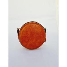 BOLSA FEMININA TRANSVERSAL TIRACOLO REDONDA - GOLDEN FENIX-Feminino