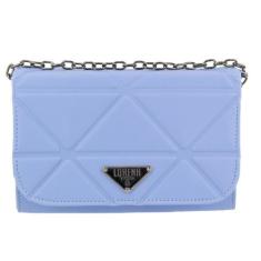 Bolsa feminina pequena transversal Bolsa com alça em corrente Grafite 