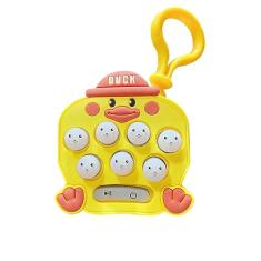 Volta as Aulas Chaveiro Pop It Eletronico Brinquedo Infantil Anti Stress Mini Jogo Educativo Crianca Divertido Personagem Desenho Silicone Console Musicas Luzes Interativo Relaxar Memoria…