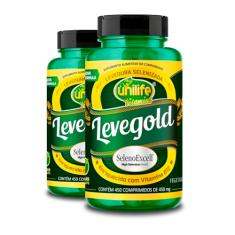 Kit 2 Levegold Unilife 450 Comprimidos 450mg