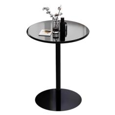 Mesa de bar moderna de bistrô, mesa de coquetel de bistrô, mesas de bar redondas de metal de 60 cm, mesas de canto pequenas para casa, escritório, sala de jantar e cozinha