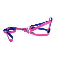 Coleira Peitoral Riscadinho Americano - Rosa Nº 02 - Nicapet