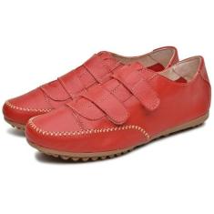 Mocatênis Feminino Top Franca Shoes Vermelho, 37