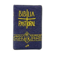 Nova Bíblia Pastoral - Média - Zíper Jeans - Paulus