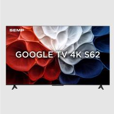 Tv 65 Semp 4k 65s62 Google Tv Preto