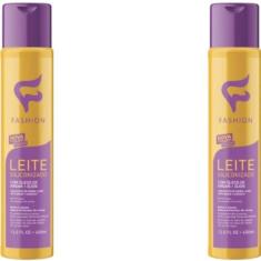 Creme Para Pentear Fashion Leite Siliconizado Com Óleos de Argan + Ojo