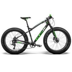 Bicicleta GTS Fat Bike Tsi 7 Aro 26 com Freio a Disco Hidráulico Cambio GTSM1 TSI 7 Marchas e Quadro-Unissex