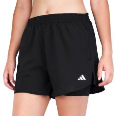 Shorts Dois em Um AEROREADY Made for Training  -Preto Adidas-Feminino