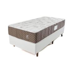Colchão Solteiro Molas Ensacadas Bamboo 88x188x21cm -  BF Colchões