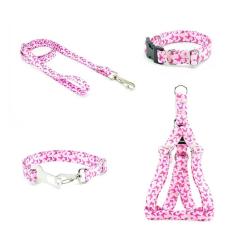 Coleira Peitoral Guia e Cinto de Seg Smooty Pet Borboleta M