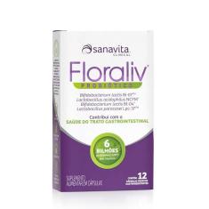 Floraliv Probiotico - 12 Cápsulas Vegetais - Sanavita