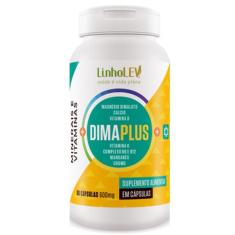 Dimaplus Vitaminas E Minerais 600mg 60 Cápsulas - Linho Lev - A 
