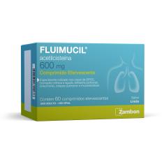 Fluimucil Acetilcisteína 600mg 60 comprimidos Fluimicil 60 comprimidos