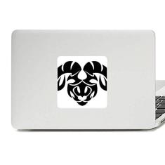 Adesivo de vinil com símbolo do zodíaco de Áries Constelação Adesivo para laptop Decoração de PC