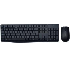 Kit Teclado E Mouse Sem Fio 2.4ghz Multimidia Usb Bulk Com Pilhas Tc269