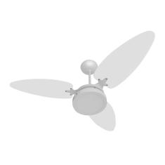 Ventilador de teto versatti plafon pás branco/tabaco 220v