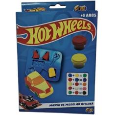 Massinha de Modelar HOT Wheels Oficina FUN