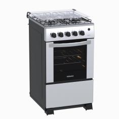 Fogao 4 Bocas Venax Gaudi Mesa Inox GIIi Inox Gas Glp